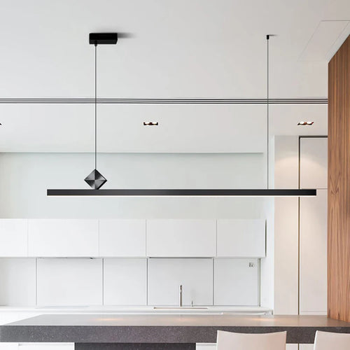 Modern minimalist Nordic chandelier for kitchen and dining room - vue 2 sur 9