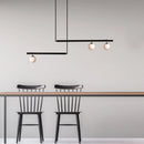 Minimalist postmodern glass chandelier for interior decoration