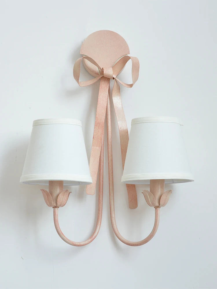 applique murale simple et moderne avec nœud papillon décoratif de luxe - vue 5 sur 10