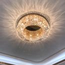 lustre led en cristal luxueux moderne et brillant