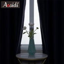 Rideau court occultant moderne pour cuisine chambre salon