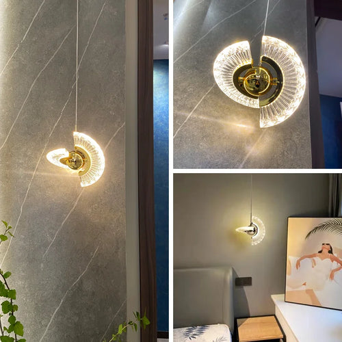 lustre design ufo pour décoration moderne de chambre