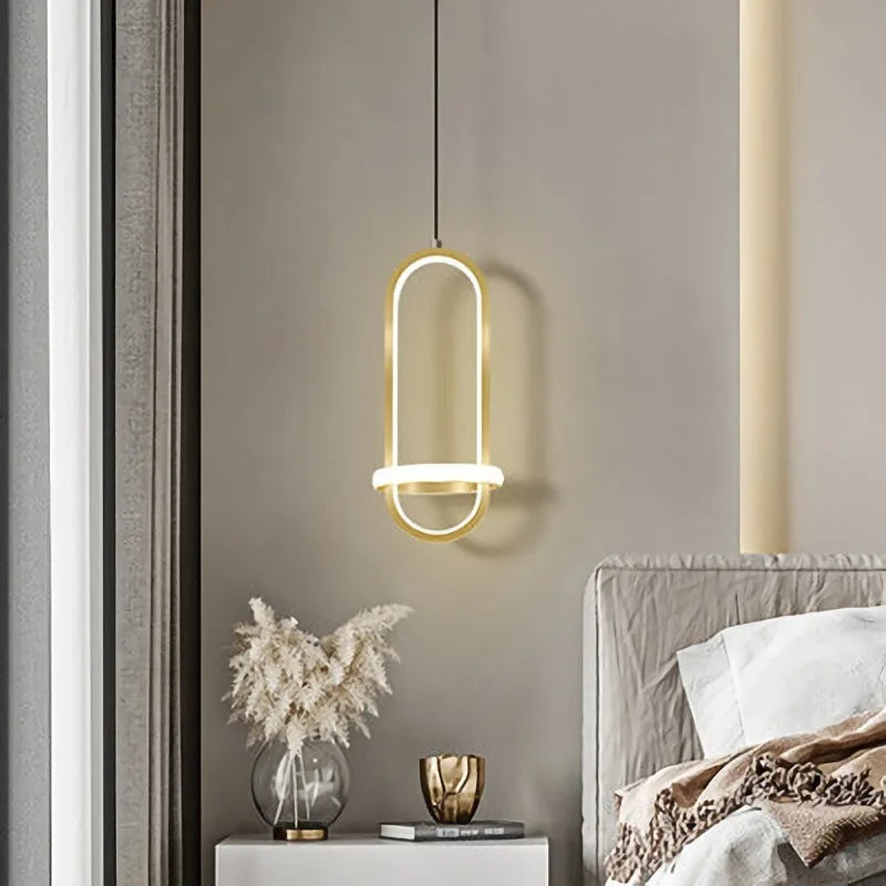 lustre scandinave suspendu pour table et cuisine - vue 4 sur 8