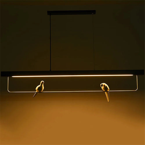 Minimalist nordic design luxury LED pendant lamp - vue 6 sur 10