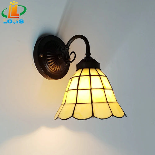 Minimalist Nordic handmade glass wall light