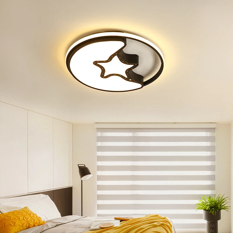plafonnier avec télécommande pour un éclairage moderne intérieur - vue 3 sur 10
