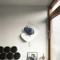 Postmodern Nordic design stainless steel minimalist wall light