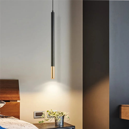 lampe de chevet suspendue led lustre unique décoration intérieure