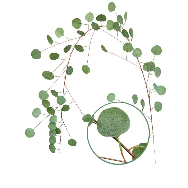 guirlande d'eucalyptus artificiel pour décoration de mariage et table - vue 13 sur 23