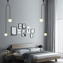 lustre rétro double tête personnalité nordique décoration boutique
