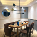 Minimalist retro designer chandelier for contemporary interiors