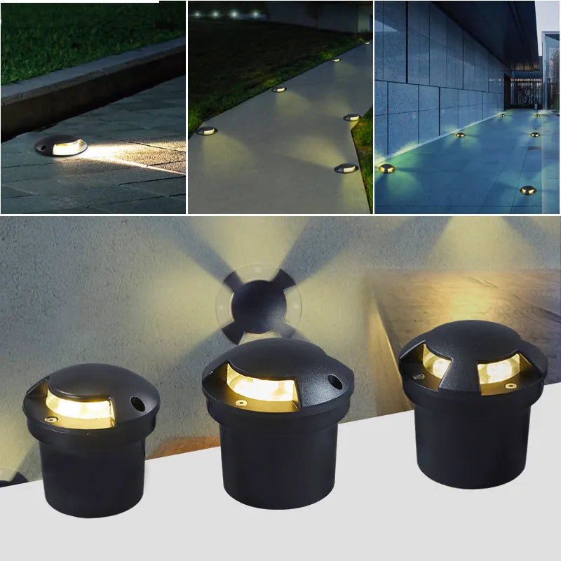 Lampe enterrée imperméable conforme à la norme IP67