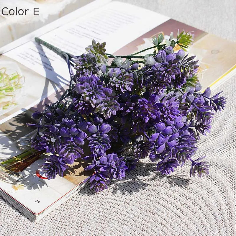 28 têtes de plantes succulentes artificielles pour décoration mariage jardin - vue 5 sur 12