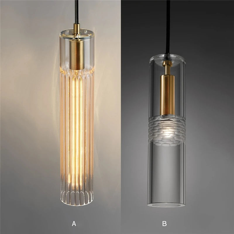 luminaires suspendus en cristal de luxe modèle styliste led - vue 4 sur 9