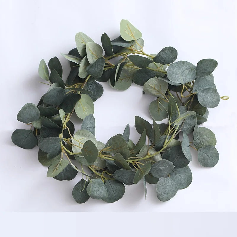guirlande d'eucalyptus artificiel pour décoration de mariage et table - vue 10 sur 23