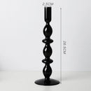 Nordic Glass candle holders, romantic Dinner home decoration, candlestick for birthday wedding, candle holder portavelas decor