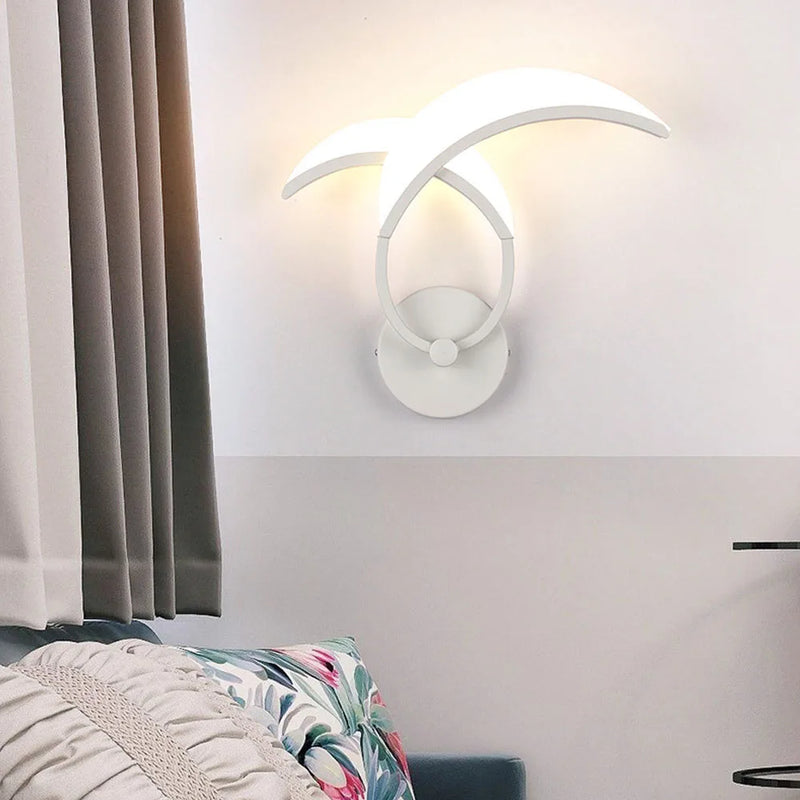 applique murale led acrylique moderne éclairage décoratif