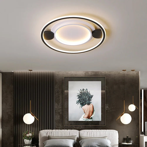 LED ceiling light for minimalist luxury interior atmosphere - vue 4 sur 16