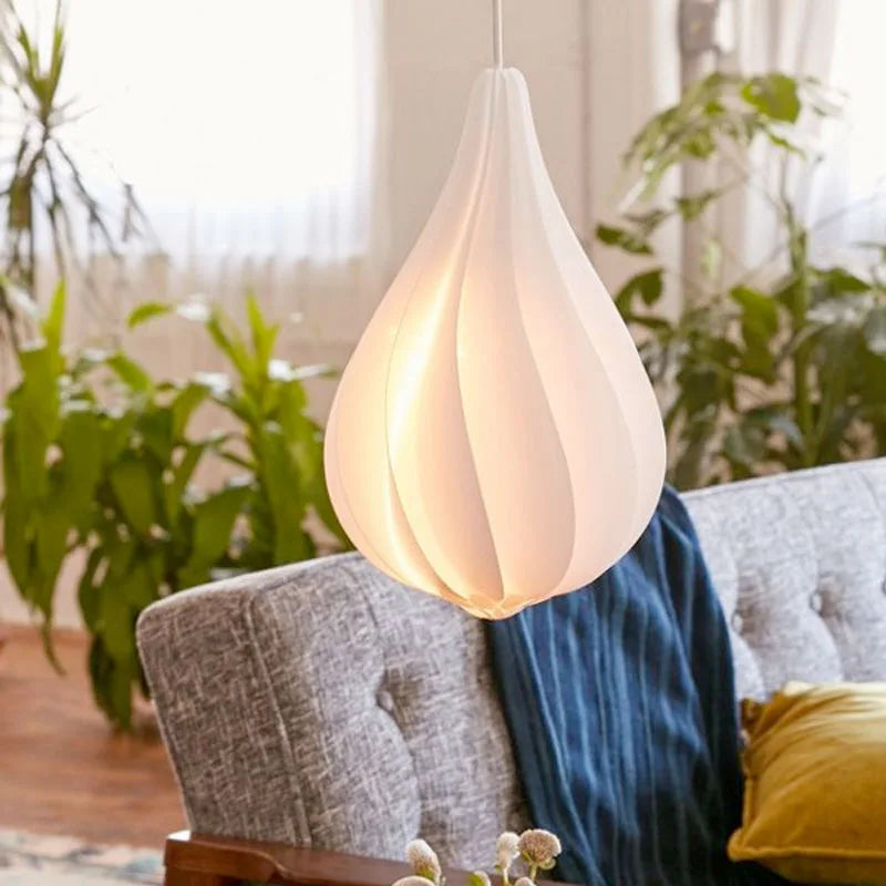 suspension design goutte d'eau style nordique créatif - vue 4 sur 8