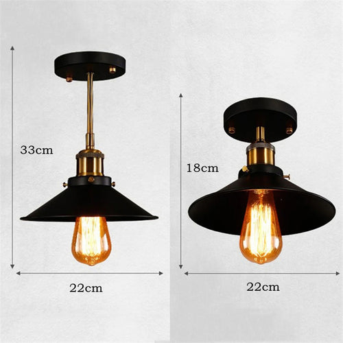 Plafonniers Vintage industriel Style rétro - vue 6 sur 12