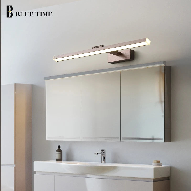 tés Applique murale LED pour salle de bains salon lampes de chevet moderne miroir avant lumière appliques murales LED lumières AC220V110V - vue 4 sur 6