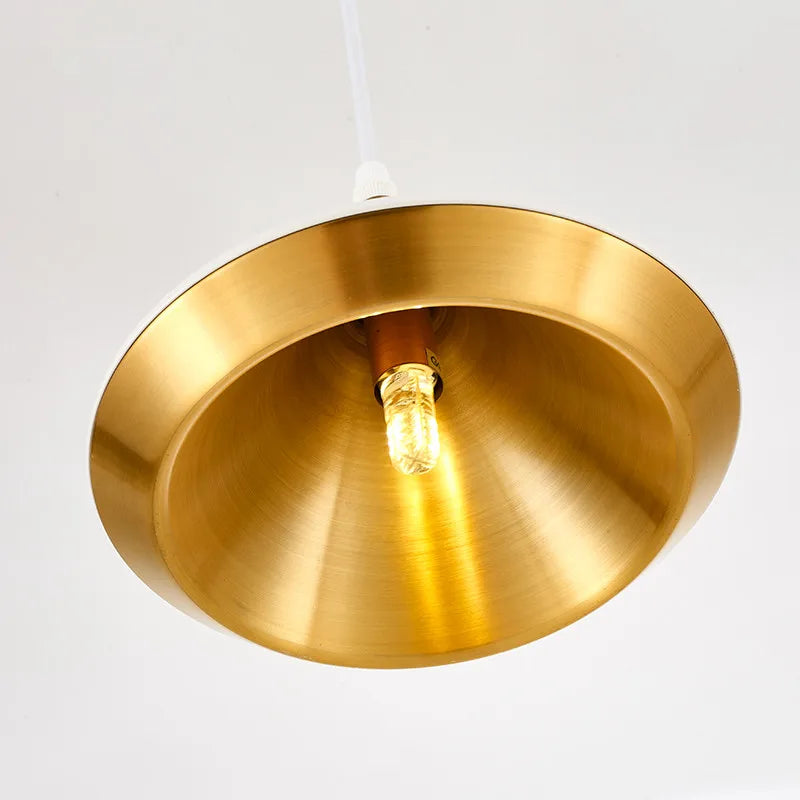 suspension industrielle nordique en métal pour décoration lumineuse - vue 6 sur 6