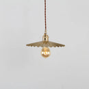 suspension design japonaise en laiton pour intérieur moderne