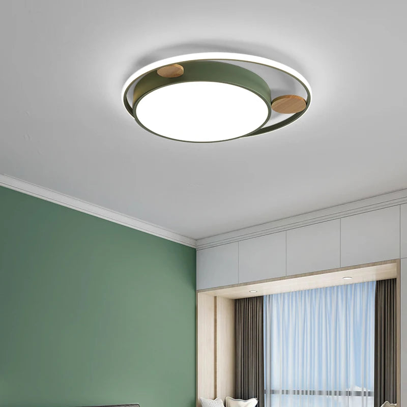 plafonnier led rond pour intérieur décoratif moderne et élégant - vue 3 sur 12