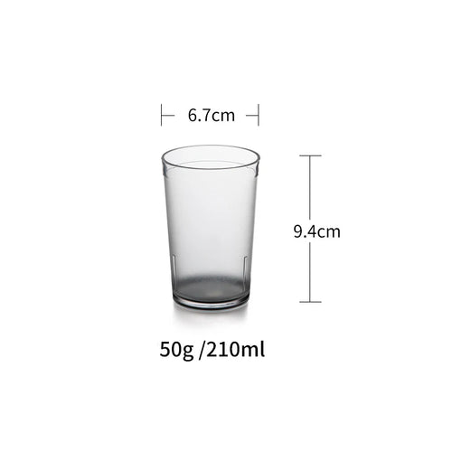 ensemble 6 verres acrylique incassables reutilisables lave vaisselle