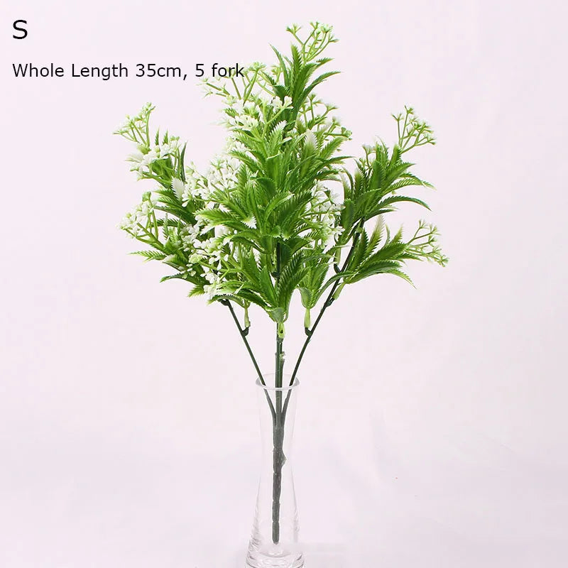 plante artificielle 7 branches pour décoration mariage et Noël - vue 9 sur 21