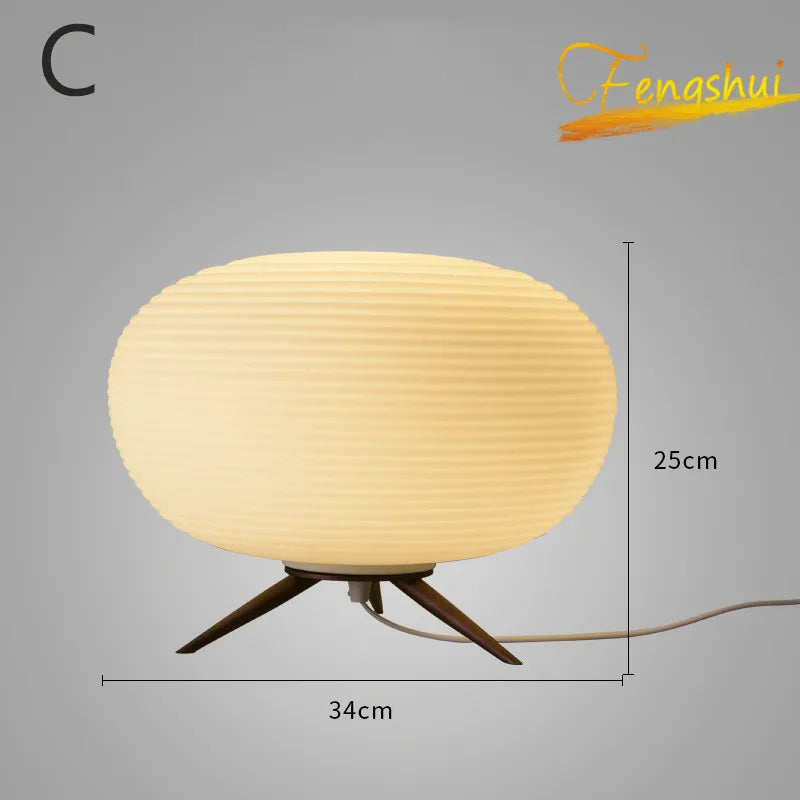 Lampe de Table en verre LED postmoderne - vue 7 sur 9