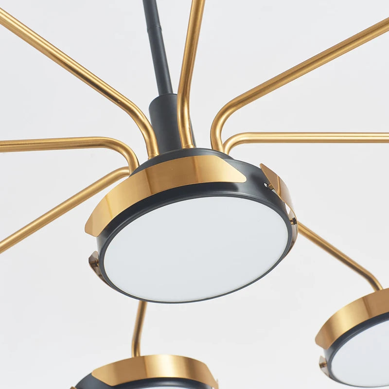 suspension style nordique luminaire décoratif d'intérieur idéal loft - vue 7 sur 13