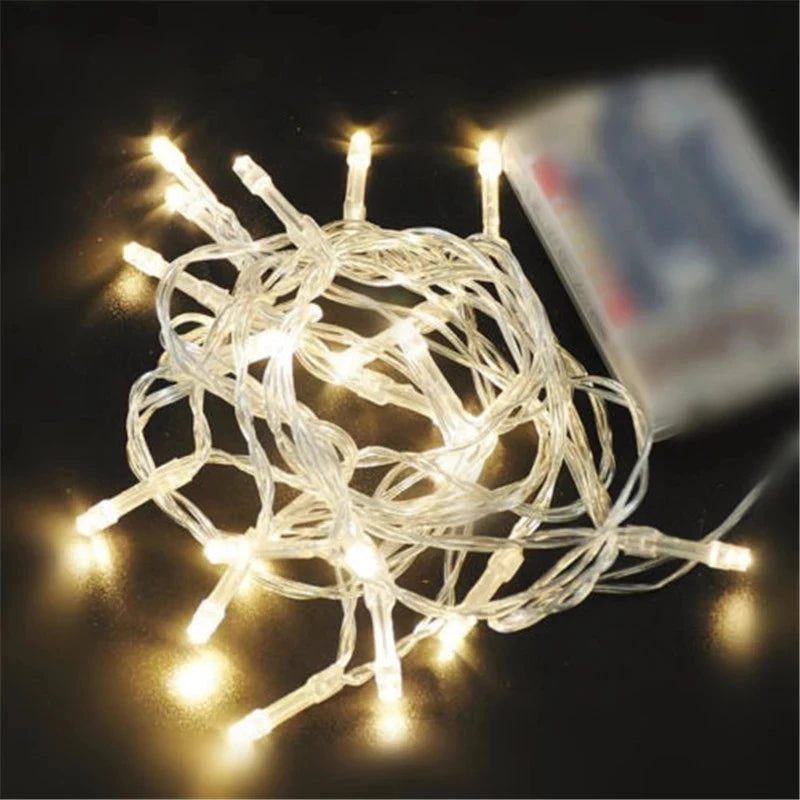 guirlande lumineuse led à piles pour fêtes et décorations diverses - vue 3 sur 6
