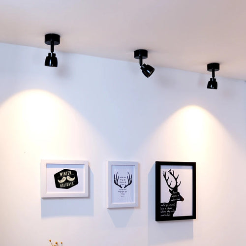spot led encastrable réglable monté en surface