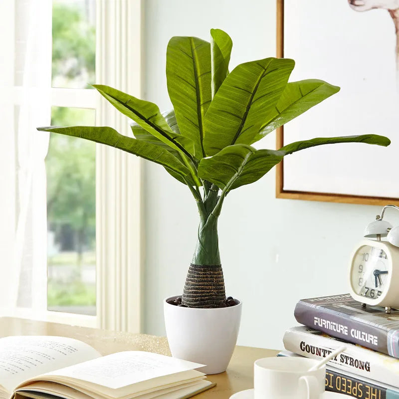 plantes artificielles palmier tropical pour décoration intérieur moderne - vue 2 sur 9