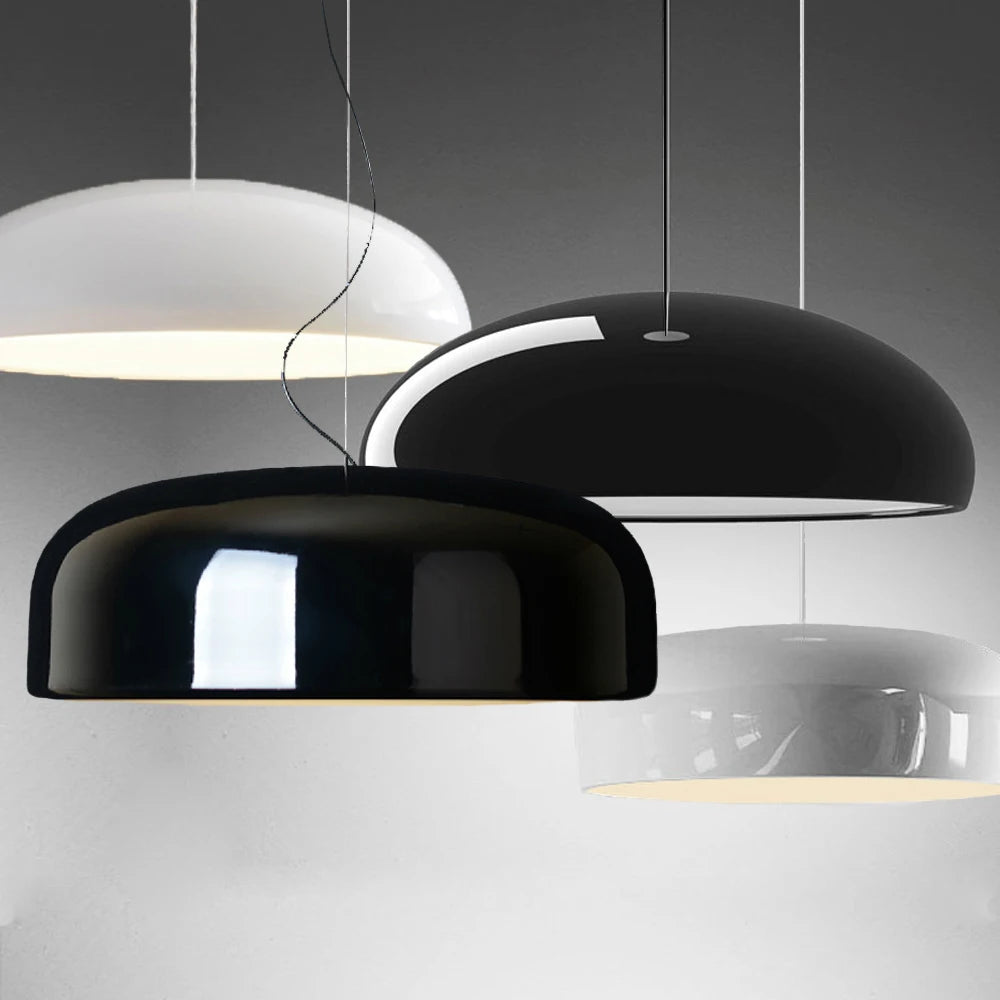 suspension Mode Simple lampe créative Restaurant Table à manger chambre en aluminium suspension luminaire E27 110 V 220 V - vue 10 sur 12