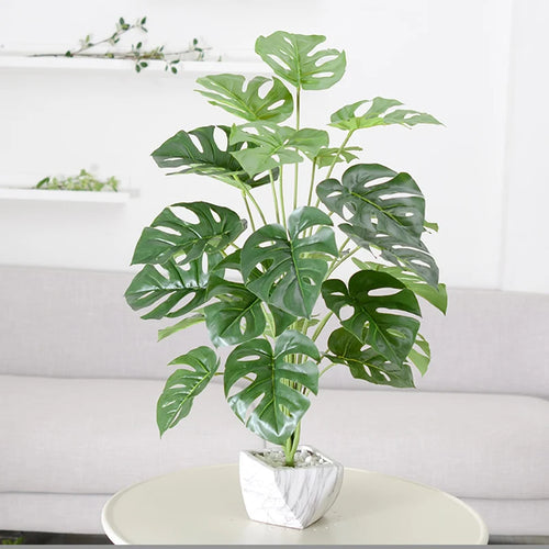 Realistic artificial tropical plants for interior decoration - vue 9 sur 13