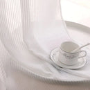 Voilage tulle rayé style art deco europeen