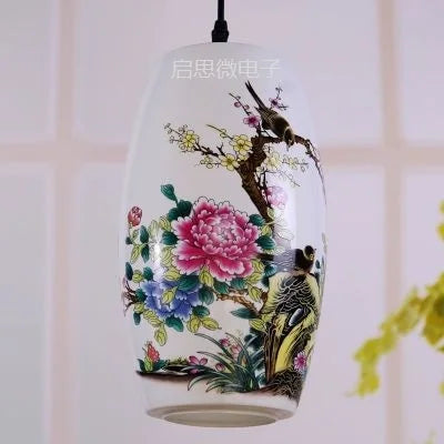 Suspension chinoise en céramique - vue 9 sur 30