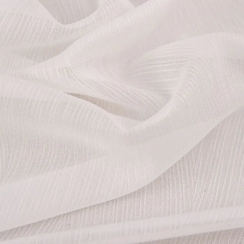 Rideau tulle transparent motifs floraux géométriques style luxe