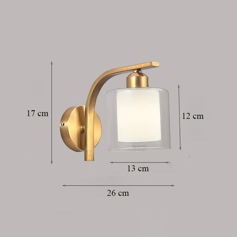 applique murale en verre luxe style art déco pour intérieur - vue 19 sur 21