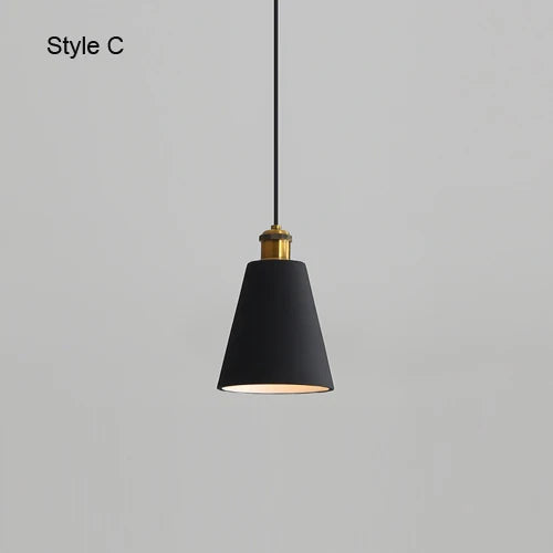 Modern minimalist industrial style chandelier for interior decor - vue 21 sur 25