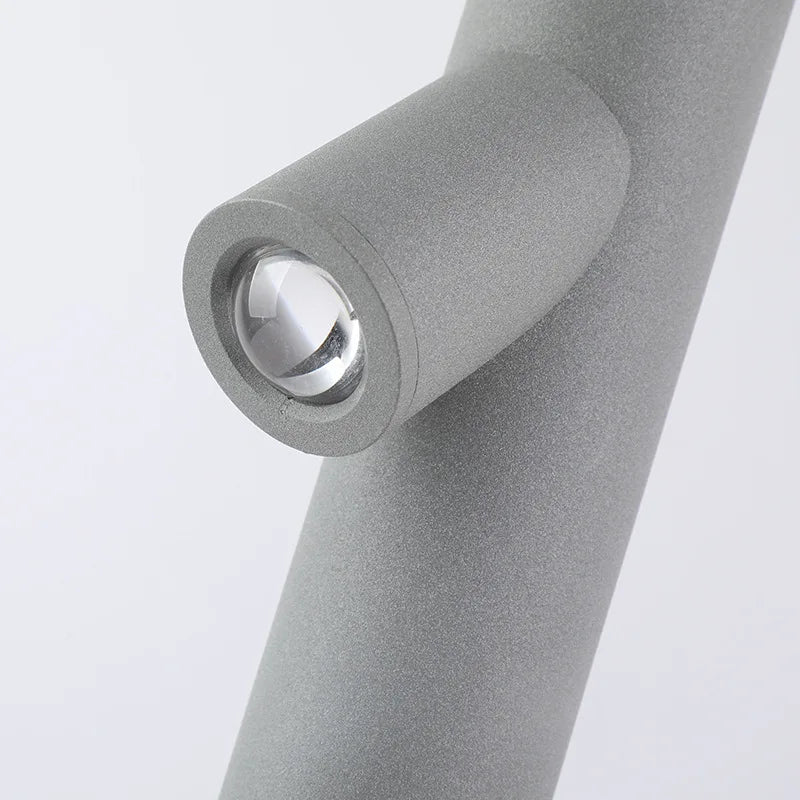 Lampadaire extérieur de pelouse moderne en aluminium - vue 11 sur 10