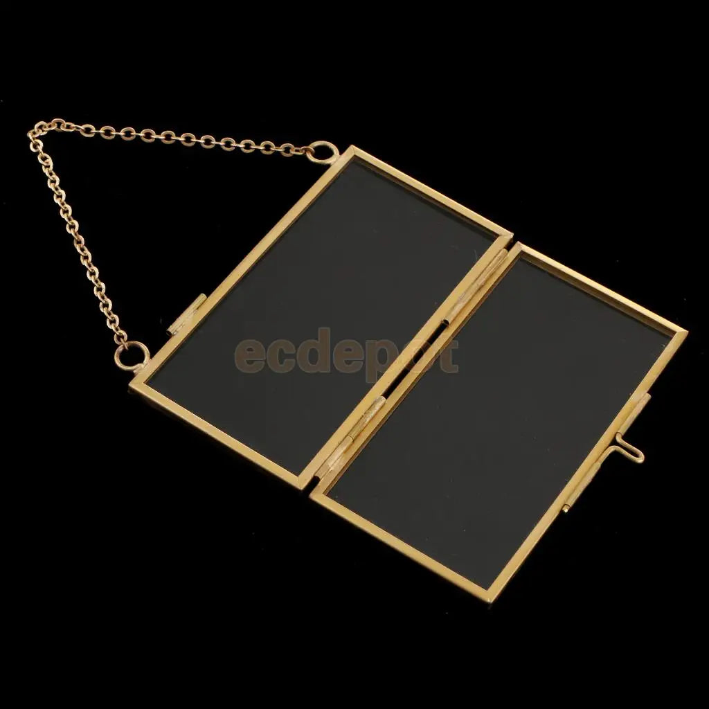 cadre photo double face style industriel pour plantes et portraits - vue 3 sur 16