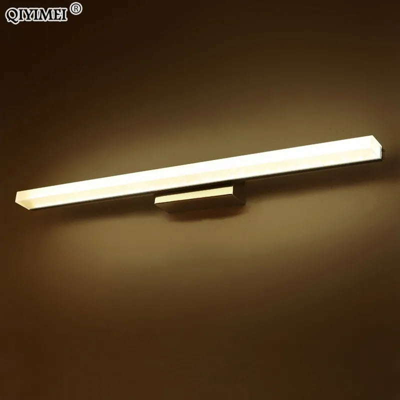 "applique murale led moderne en acier inoxydable" - vue 5 sur 6