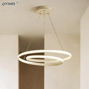 lampes suspendues modernes à led en aluminium