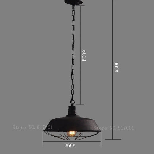 Classic modern minimalist retro wrought iron chandelier - vue 4 sur 8