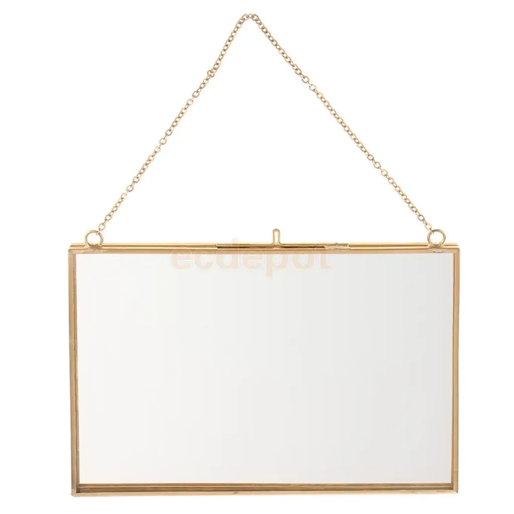 cadre photo double face style industriel pour plantes et portraits - vue 15 sur 16