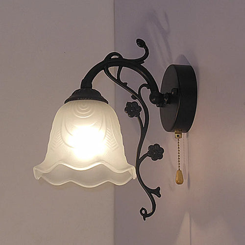 applique murale vintage en verre pour intérieur et extérieur - vue 3 sur 10