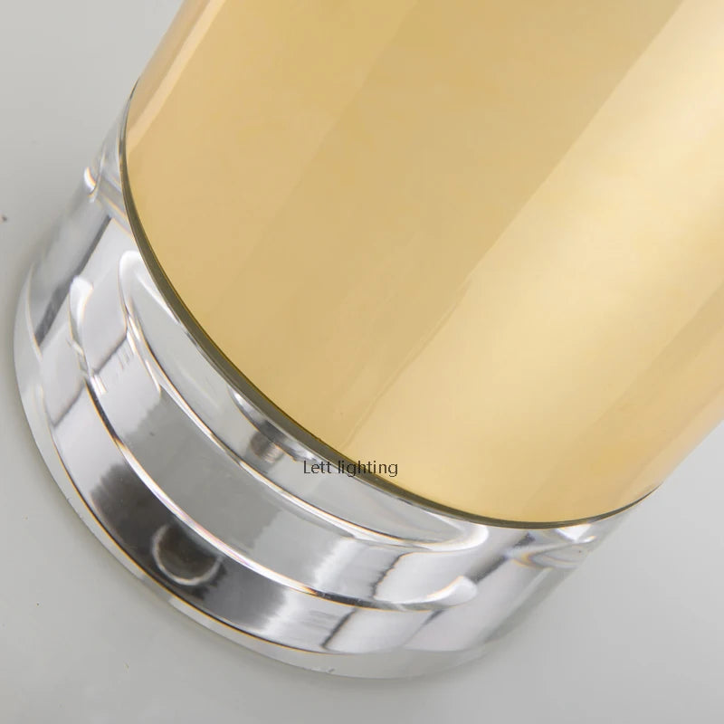 lampe à poser moderne en cristal pour décoration intérieure - vue 5 sur 7